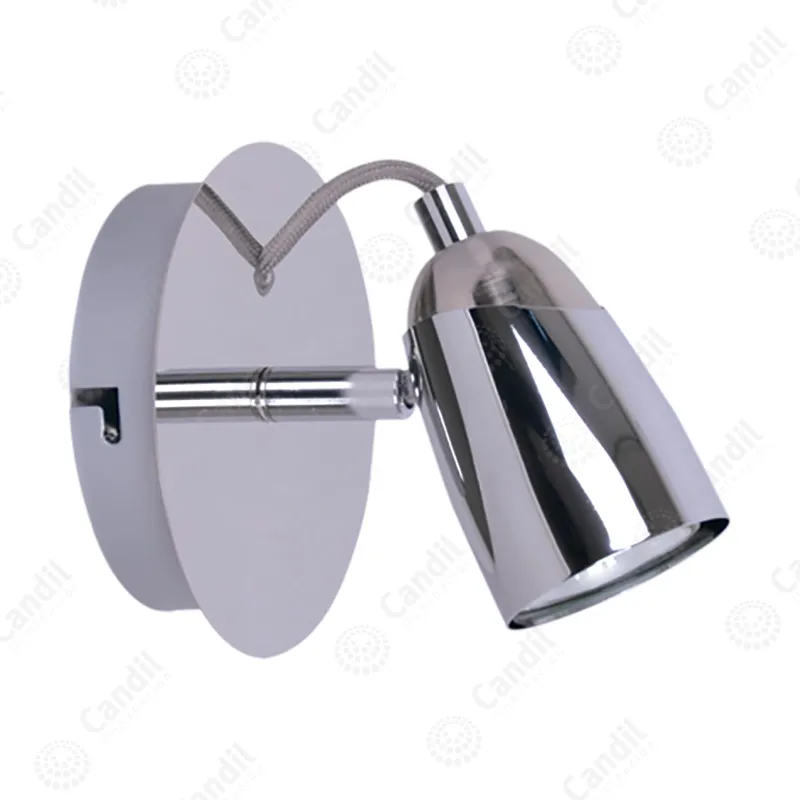 [C100/1 NM] APLIQUE KONUS PLATIL 1L GU10 - CANDIL - 60957