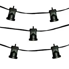 GUIRNALDA EXTERIOR 20MTS 41 E27 S7TULIPA NEGRA - ILUMROS - 64498