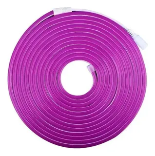 TIRA NEON LED VIOLETA 5M 12V IP65 S/ FUENTE - ILUMROS - 69845
