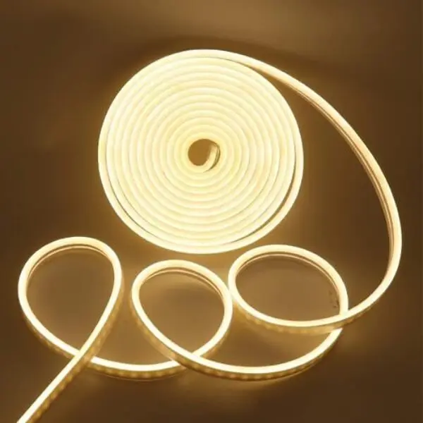 TIRA NEON LUZ CALIDA 5M 12V S/ FUENTE - ILUMROS -