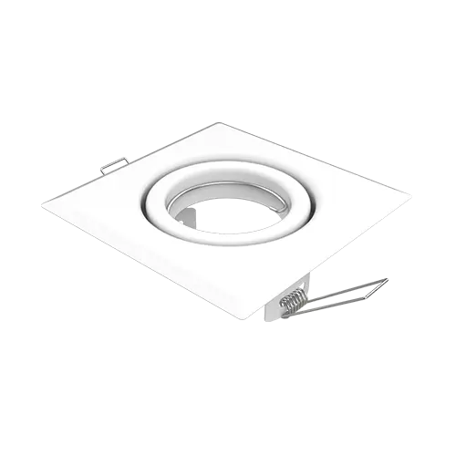 EMBUTIDO DICROICA E43 BLANCO CUADRADO GU10 - SPOTS LINE - 67882B