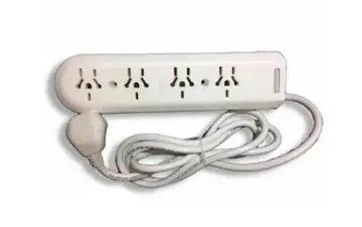[KD50402] PROLONGADOR 4 TOMAS BINORMA C/TERMICA LUMIN. 2.5 MTS - KALOP - 70816