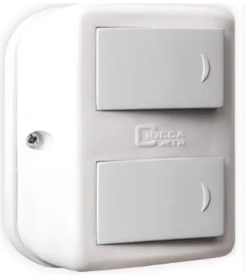 INTERRUPTOR 2 PTO. EXT. C/R - CIOCCA - 01945