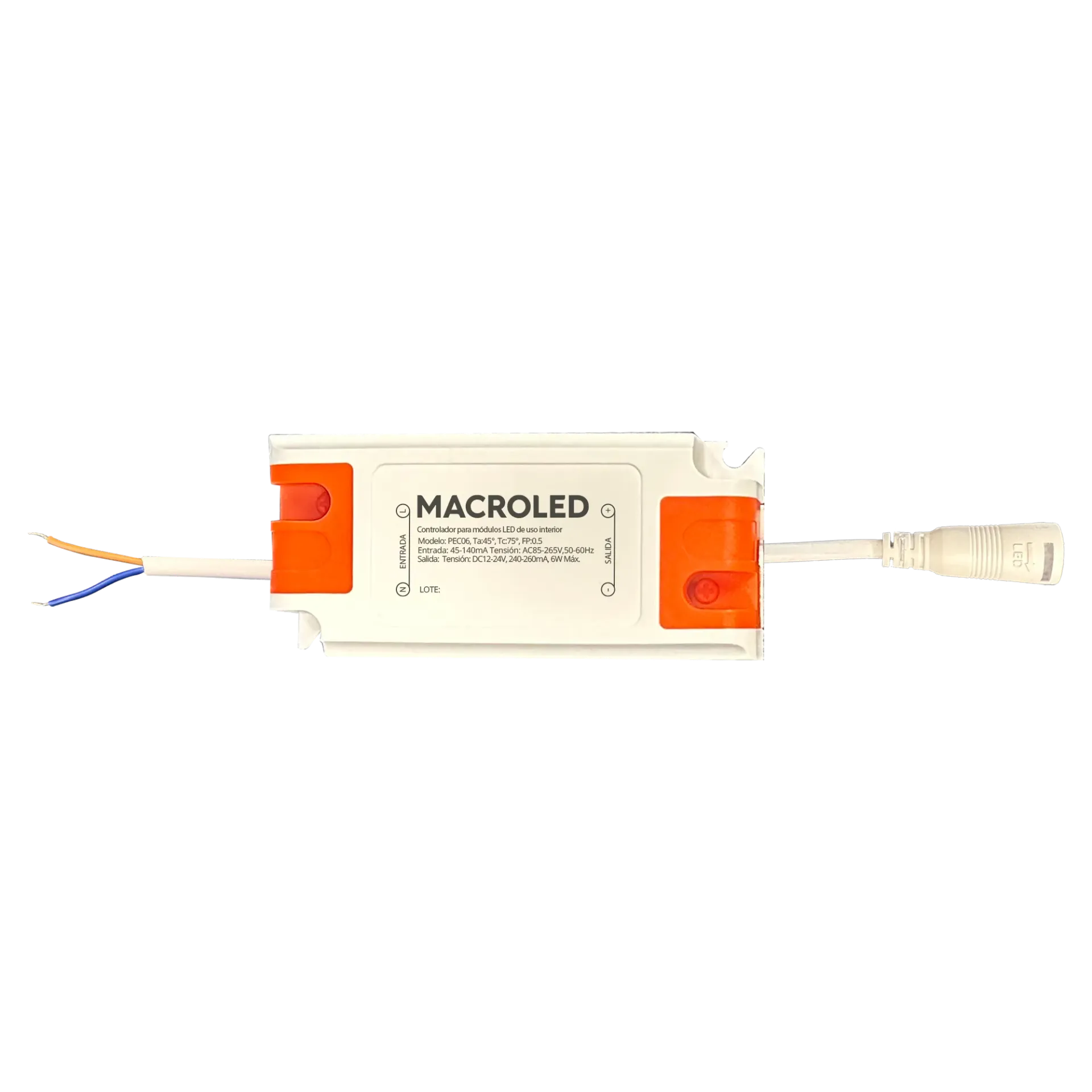 [PEC06DR] DRIVER 6W PANEL LED - MACROLED - 68053