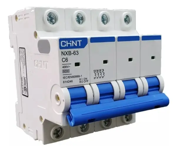 [NXB-63 4P C40 6KA] INTERRUPTOR TERMOMAGNETICO 4P 40A 6KA C - CHINT - 69816