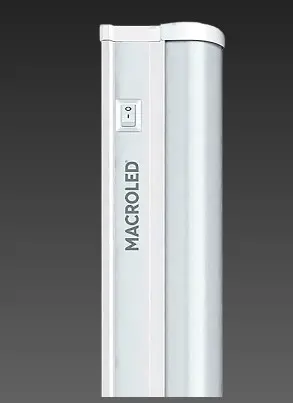 [T5-30-5W-CW] LISTON LED T5 5W LD INTERCONECTABLE C/ INTERRUPTOR - MACROLED - 67677