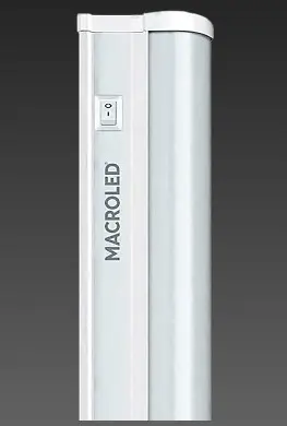 [T5-60-9W-WW] LISTON LED T5 9W LC INTERCONECTABLE C/ INTERRUPTOR - MACROLED - 69976