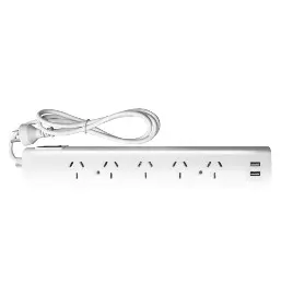[PX5B-2USB-1.5] PROLONGADOR 5T 1,5M 2 USB BLANCO - INTECK - 68628