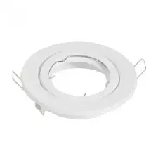 [ADM-D10-BCO-CO] SPOT REDONDO 10CM C/MOV GU10 BLANCO S/ZOCALO - MACROLED - 67671