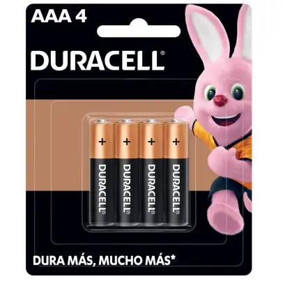 PILA `DURACELL` AAA ALCALINA X UNID. - EICHLER - 64223
