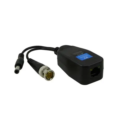 BALUN PASIVO Y ALIMENTACION CCTV / HD/CVI/TVI/AHD/ANALOGICO - GRALF - 69805