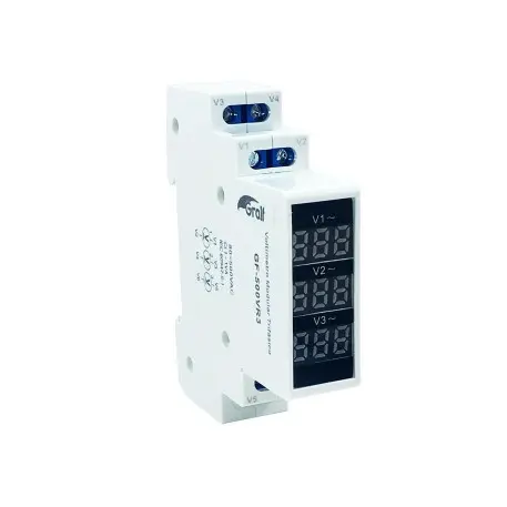 MEDIDOR VOLTAJE TRIFASICO DIN - GRALF - 68823