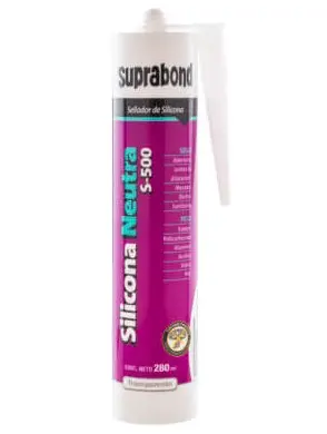 [GFX N S5 280 T] SILICONA NEUTRA S-500 280 ML TRANSPARENTE - SUPRABOND - 70644