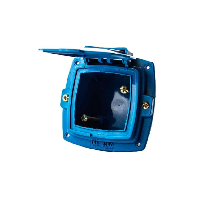 CAJA CAPSULADA 32 EXTERIOR/EMBUTIR AZUL - EXIMEL - 01831