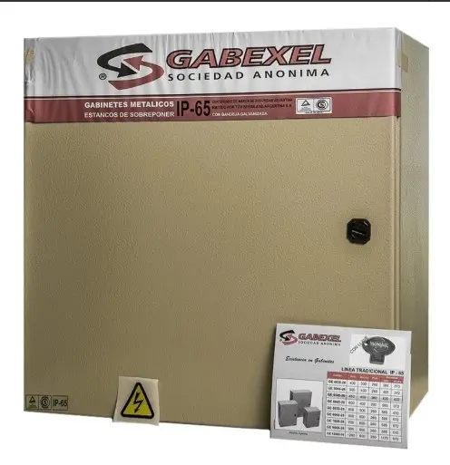 GABINETE GE 4545-16 MET. 45X45X16 - GABEXEL - 12269