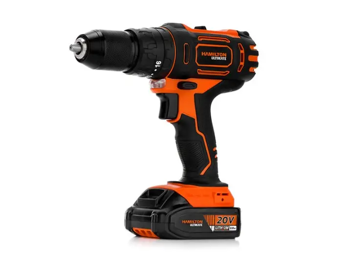 [ULT111] TALADRO C/PERCUTOR 20V - HAMILTON - 65319