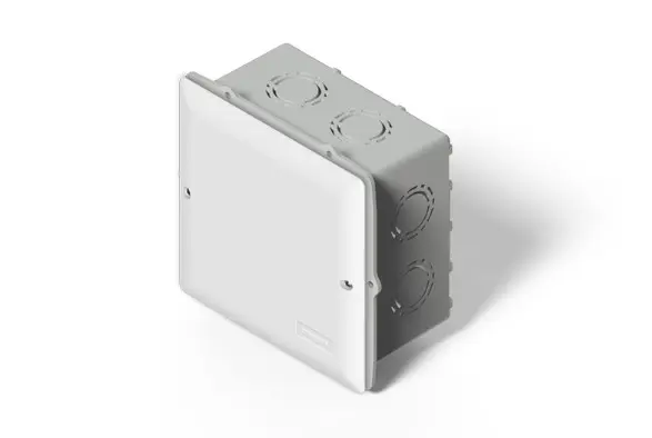 CAJA DE PASE DE EMBUTIR 10 X 10 - GENROD - 62165