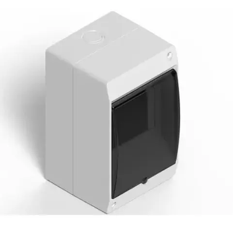 [04504] CAJA PVC EXT ECONOMICA 2 BIP FUME - GENROD - 11474