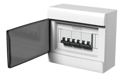 CAJA PVC EXT. QENERGY 6 BIP - GENROD - 15051
