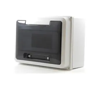 CAJA PVC IP65 P/9 POLOS DIN BLANCO - GENROD - 64005B