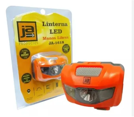 [LLE1618] LINTERNA VINCHA SMD JA-1618 ML USB - IMPORTADORA JA - 61595