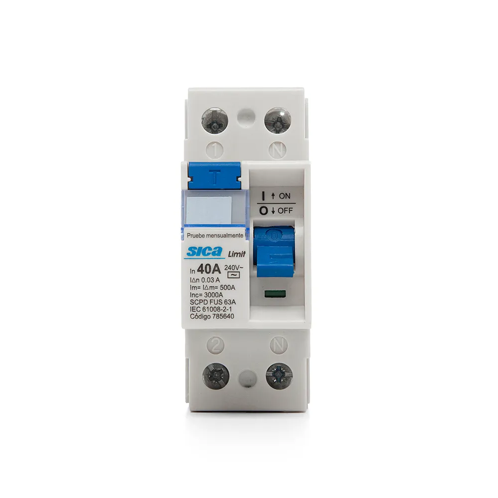 INTERRUPTOR DIFERENCIAL 2P 40A 30MA AC - SICA - 03050