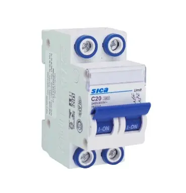 INTERRUPTOR TERMOMAGNETICO 2P 20A 4,5KA C - SICA - 02936