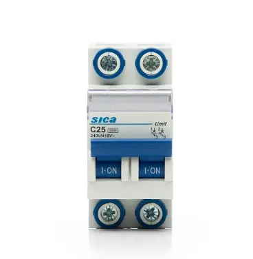 [763225] INTERRUPTOR TERMOMAGNETICO 2P 25A 4,5KA C - SICA - 02937