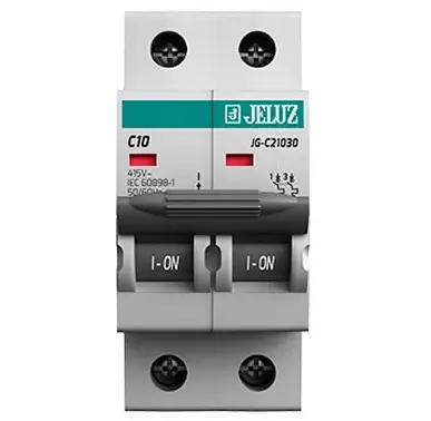 INTERR. TM 2P 10A 4,5KA CURVA C - JELUZ - 65974