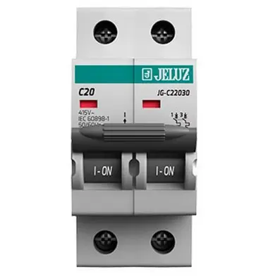 INTERR. TM 2P 20A 4,5KA CURVA C - JELUZ - 65587