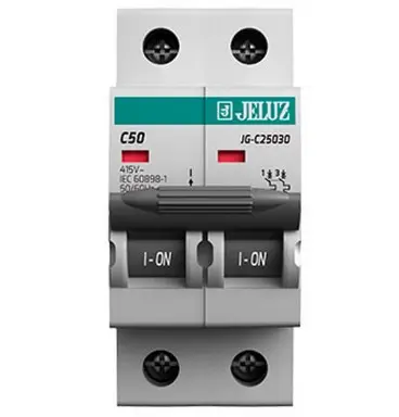 INTERR. TM 2P 50A 4,5KA CURVA C - JELUZ - 65550