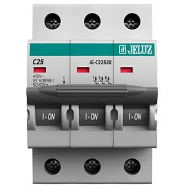 INTERR. TM 3P 25A 4,5KA CURVA C - JELUZ - 65555