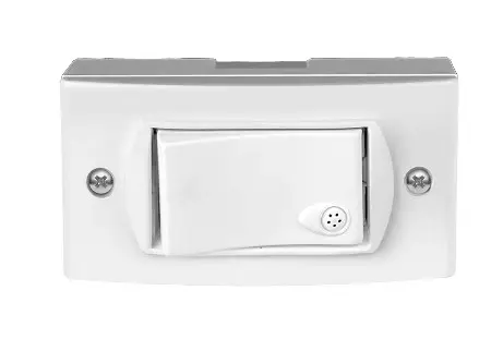 [50401/2] LLAVE JELUZ EXT BLANCO 1 PUNTO - JELUZ - 03633