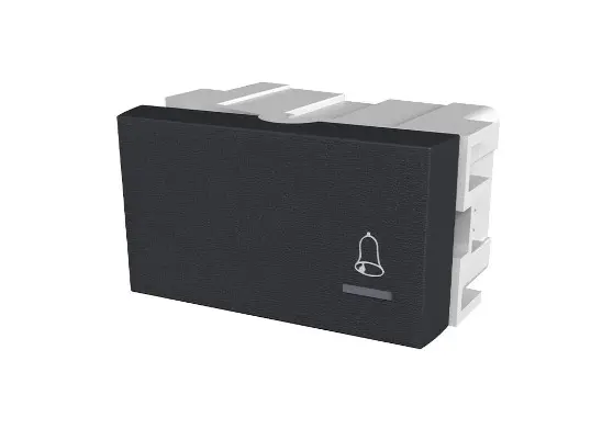 MODULO `PLATINUN` PULSADOR 220V 10A NG - JELUZ - 11685N