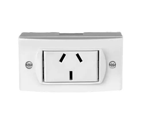 [50405/2] TOMA JELUZ EXT BLANCO 10A - JELUZ - 03639