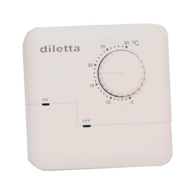 TERMOSTATO ELECTRONICO AMBIENTE CALORFLAT - CALORFLAT - 07108