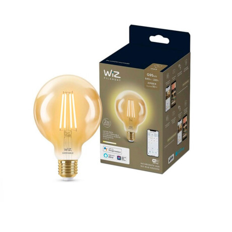 BULBO G95 AMBAR LC-LD SMART 7W E27 DIM - WIZ - 68566