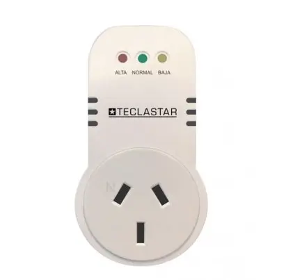 PROTECTOR DE TENSION ENCHUFABLE 2200W 10A - TECLASTAR -