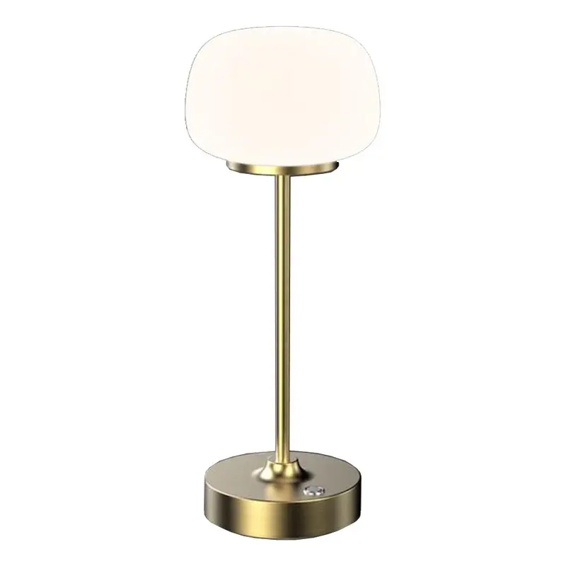 VELADOR A BATERIA ELEGANCE DIMERIZABLE COBRE 2700K INCLUYE CABLE USB-C - MACROLED -