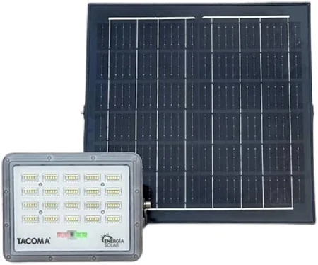 PROYECTOR SOLAR 30W 5700K VALUE 3,2V 5AH PANEL MONO BLACK 8W - TACOMA -