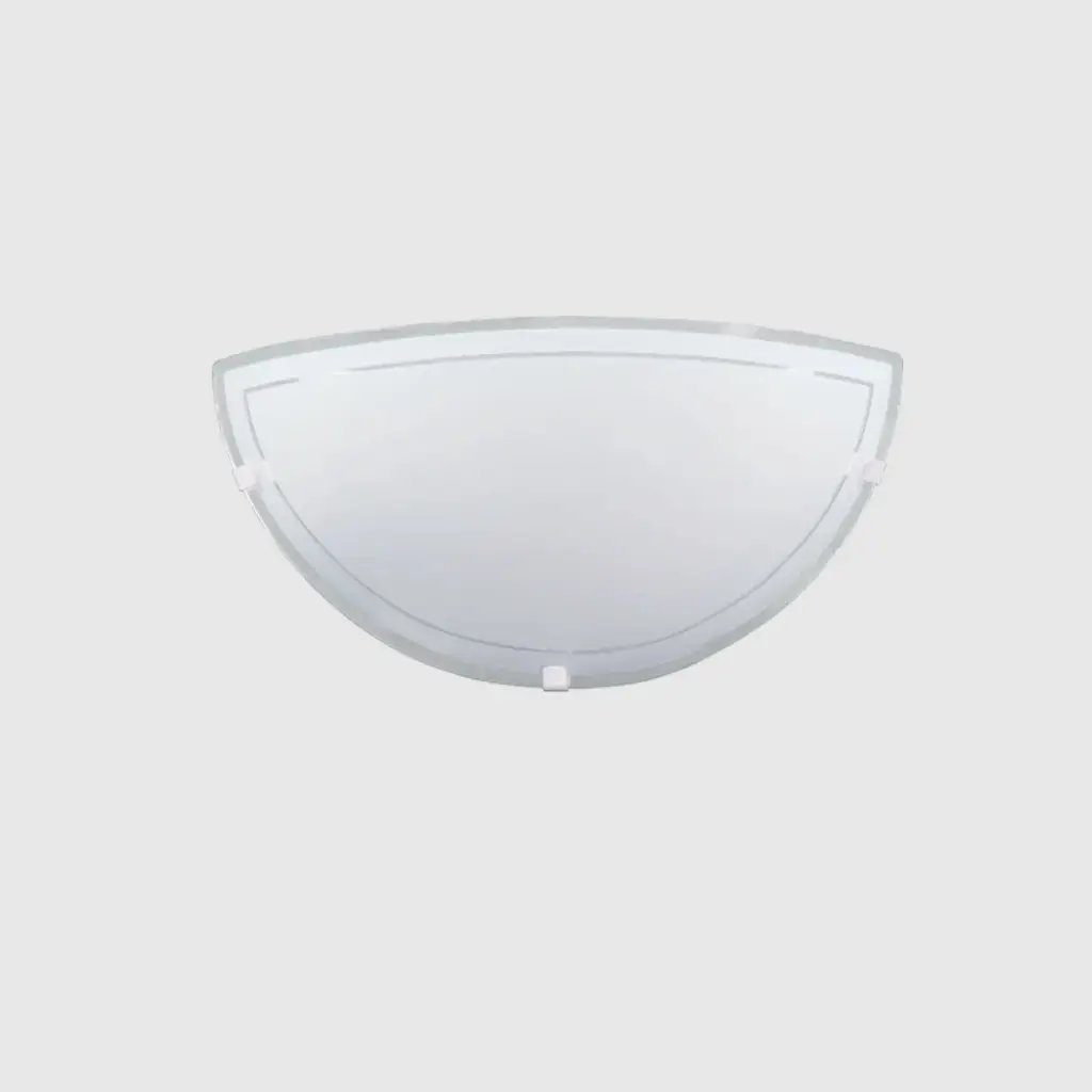 [AP-177] APLIQUE VERONA BLANCO 1L E27- FERROLUX