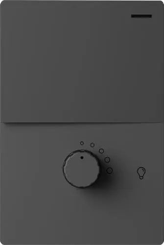 TECLA 1 CANAL Y DIMMER LED MILAN GRIS BASTIDOR METALICO - MACROLED -