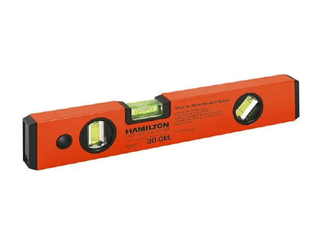 NIVEL METALICO MAGNETICO 30CM - HAMILTON -