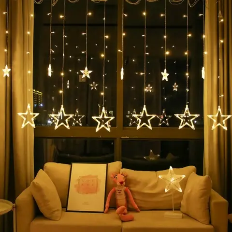 LLUVIA ESTRELLA 108L 3,30MTS CALIDO - ILUMROS -