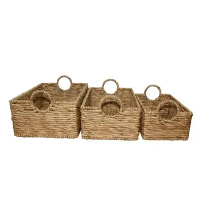 [A500179M] CANASTO RECTANGULAR VIETNAM MEDIANO - LIGUEN ILUMINACION -