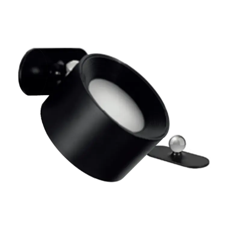 [LUDR001] APLIQUE LED MOVIL CIRCULAR MAGNETICA RECARGABLE C/USB - IMPORTADORA JA -