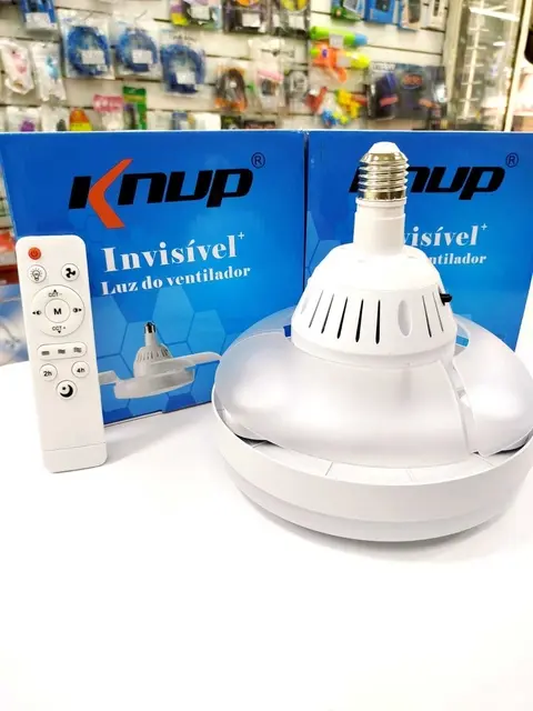 [VENTILADOR RETRACTIL] VENTILADOR RETRACTIL 3 ASPAS CON LUZ 30W CONTROL REMOTO - ILUMROS -