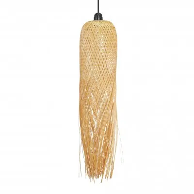 LAMPARA DE RATTAN D16H65 - LIGUEN ILUMINACION