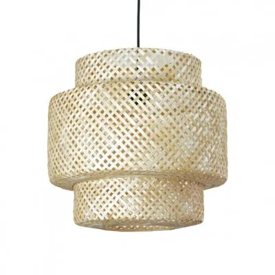 LAMPARA DE BAMBU D40XH40 - LIGUEN ILUMINACION
