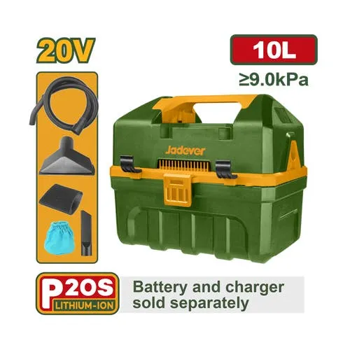 ASPIRADORA INALÁMBRICA PORTATIL 20V - JADEVER